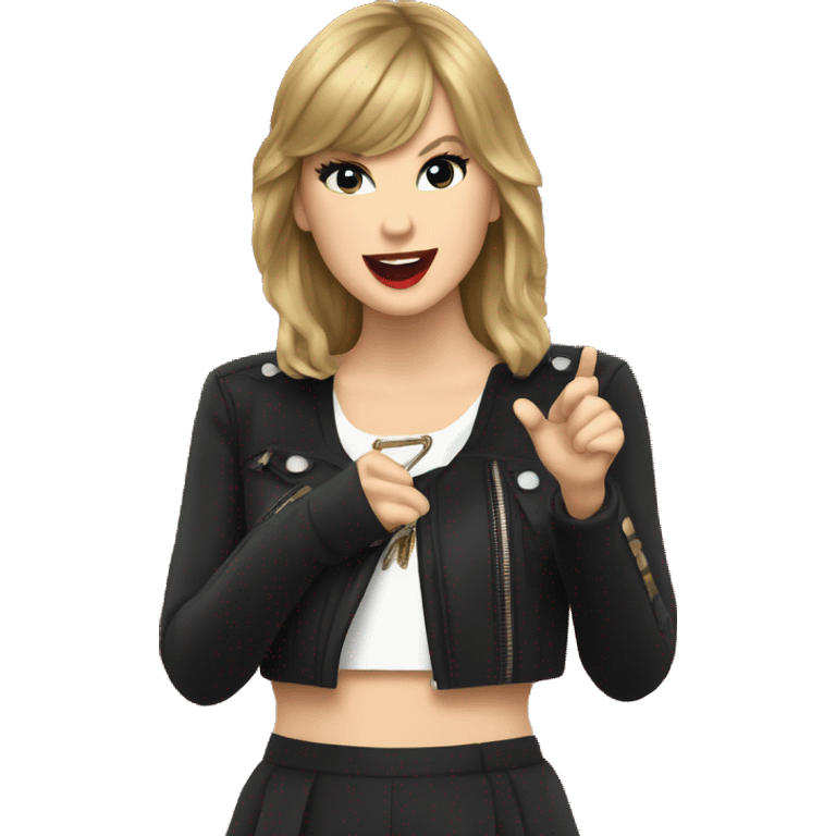 taylor swift on stage emoji