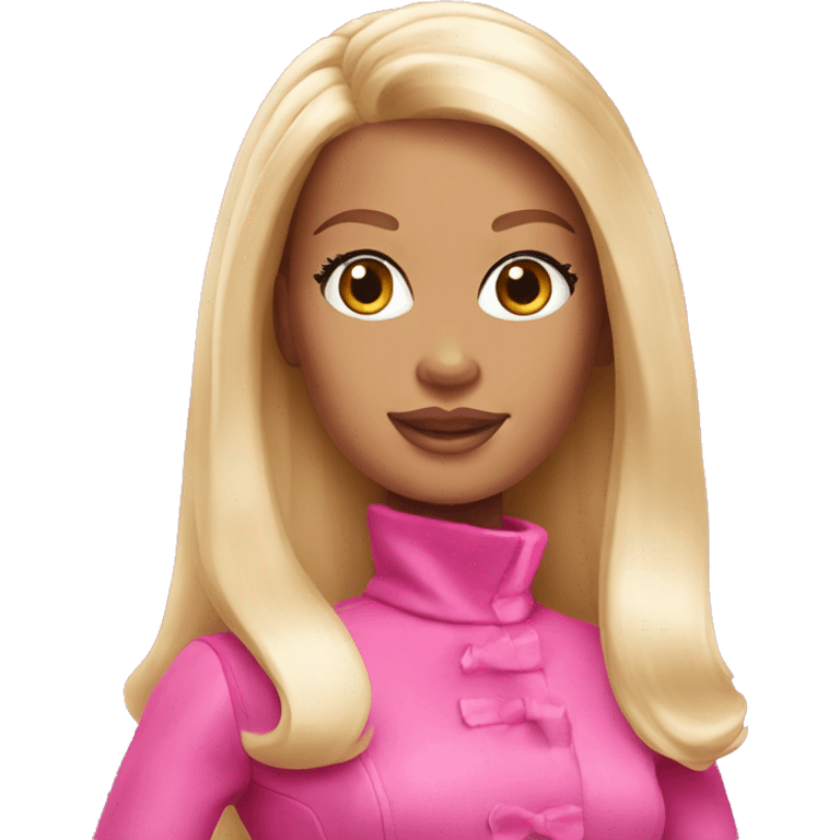 Pink Barbie  emoji