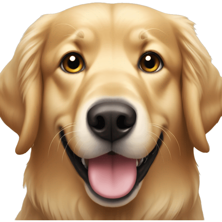 a golden retriever emoji