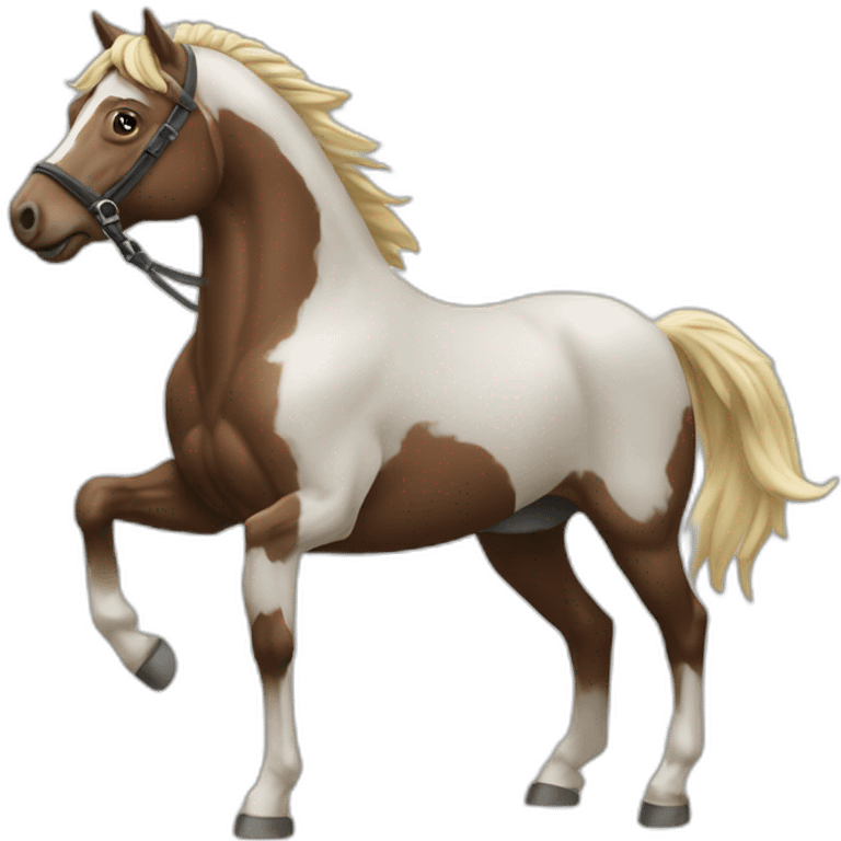 Cheval qui saute emoji