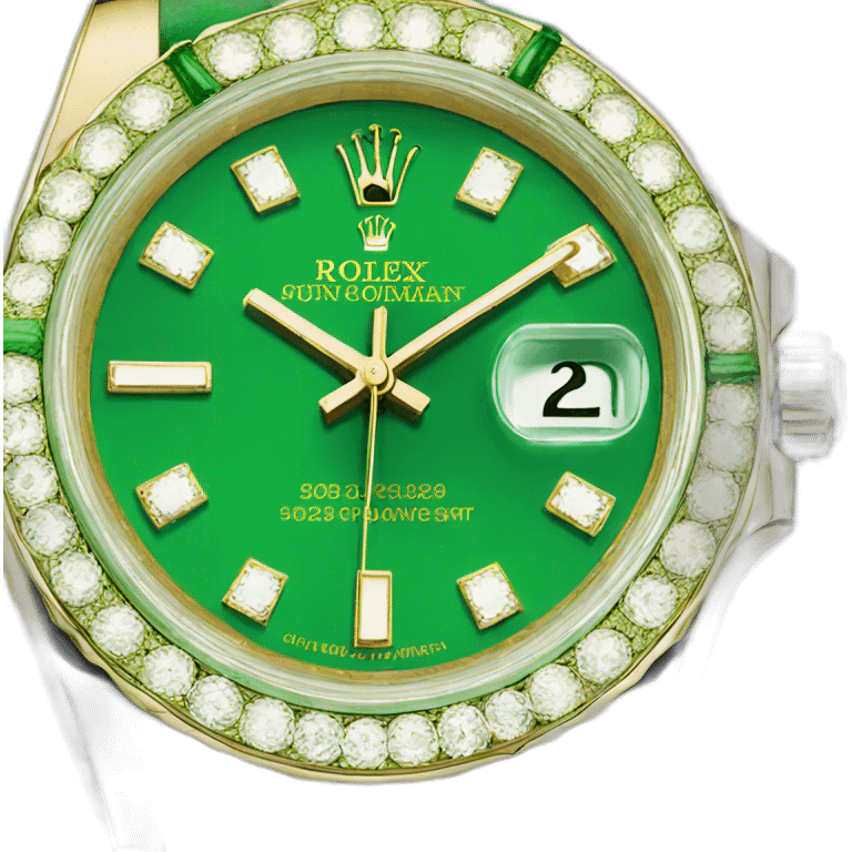 Green-rolex emoji