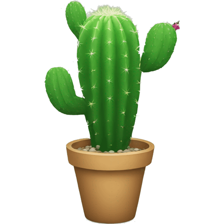 Bird cactus emoji