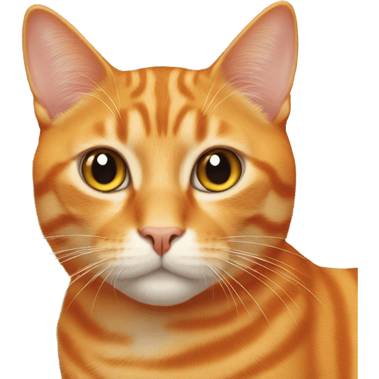 Orange cat  emoji