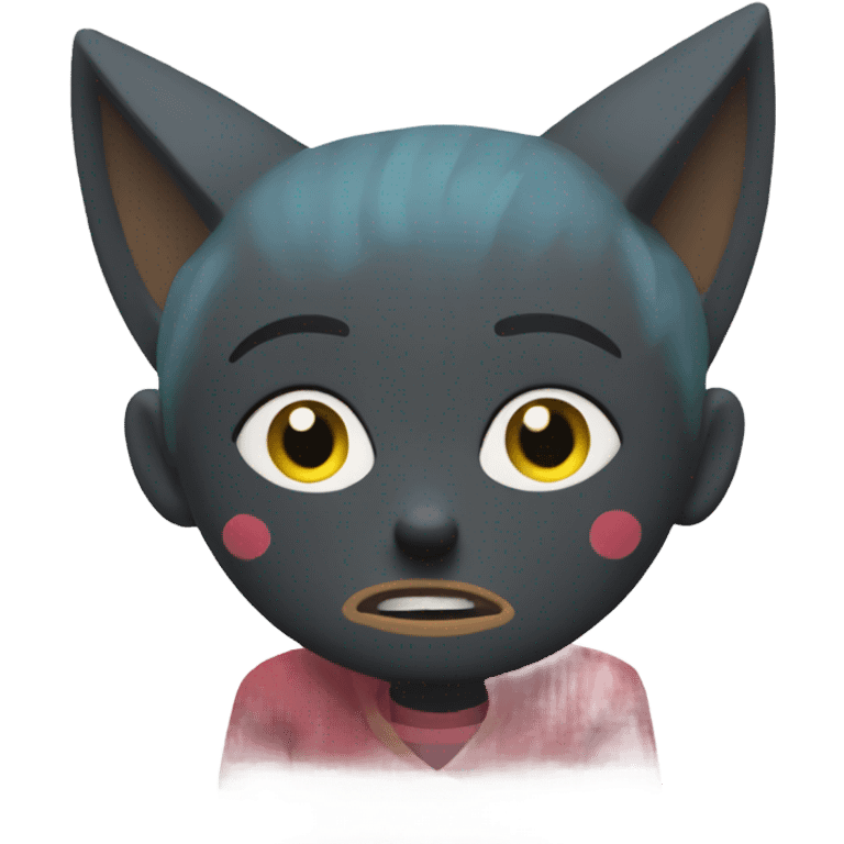 Mae borowski from the video game night in the woods emoji