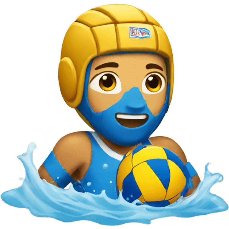 Person playing waterpolo emoji