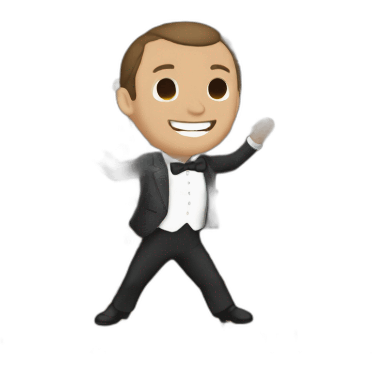 Macron-danse emoji