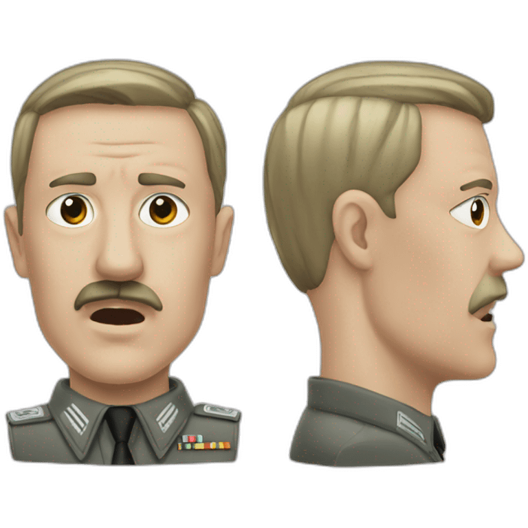 Hitler ice emoji