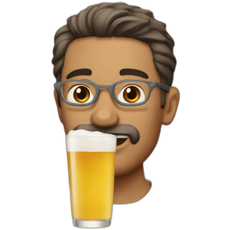 Ivan drinks chacha in Georgia emoji