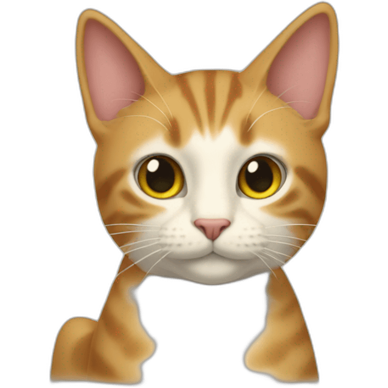 Cat in the malon emoji