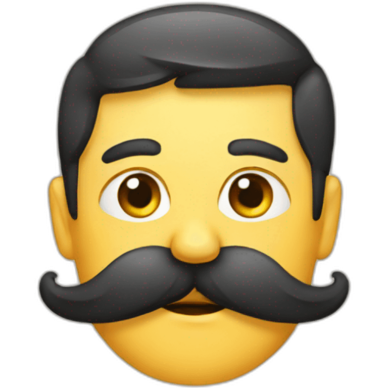 German mustach emoji