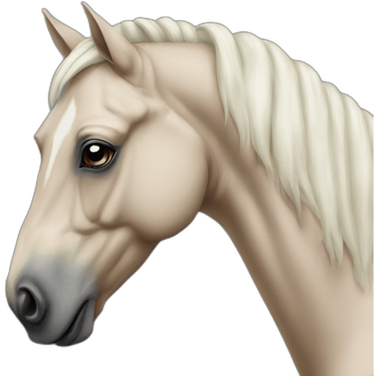 Horse tranq , K emoji