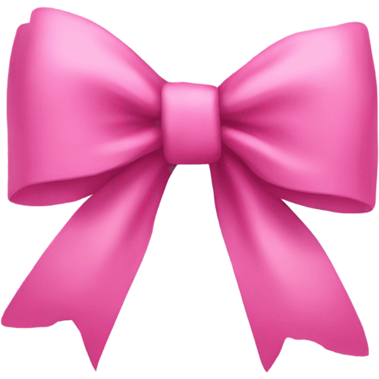 Pink bow emoji