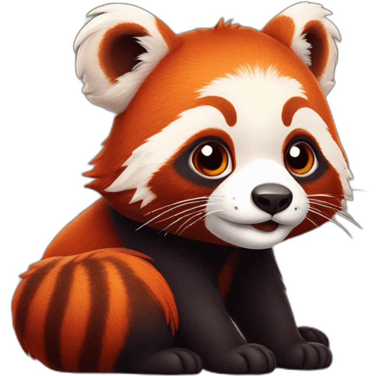 cute-red-panda emoji