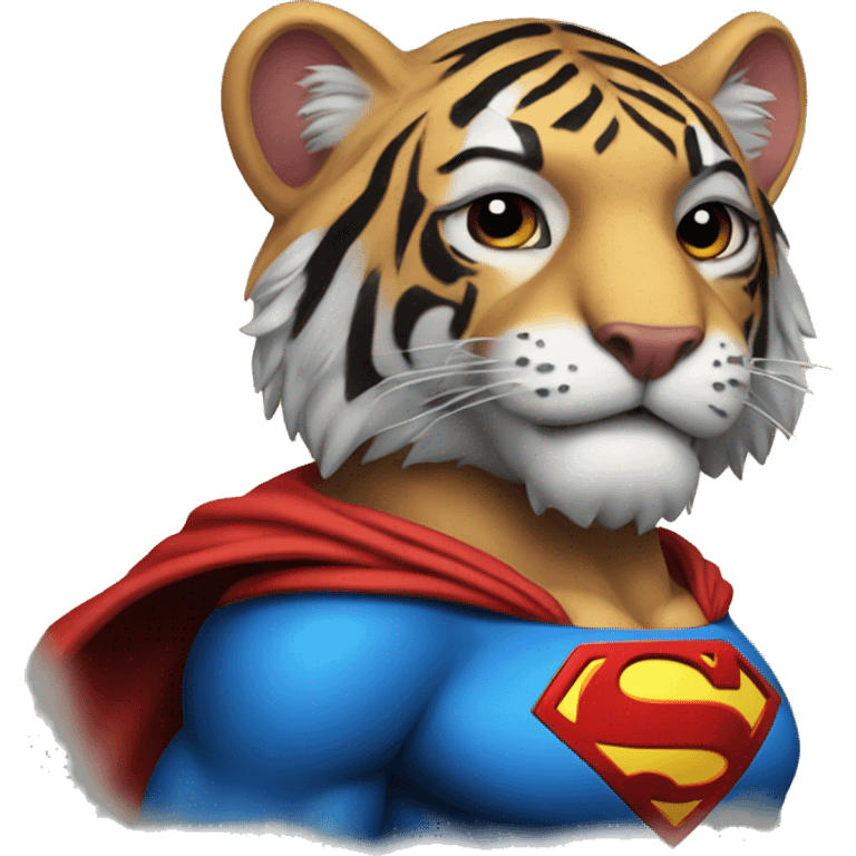 Superman Tiger emoji