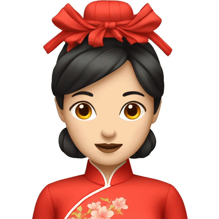 red qipao emoji