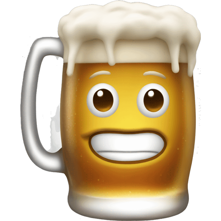 Chill beer emoji