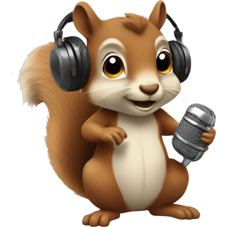 squirrel dj emoji