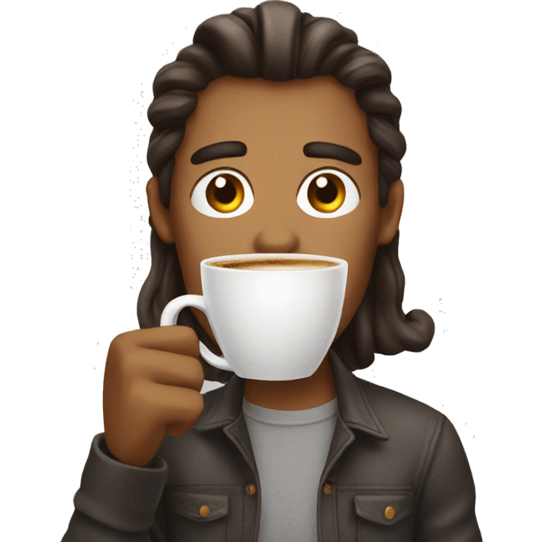 Hot coffee in the morning emoji