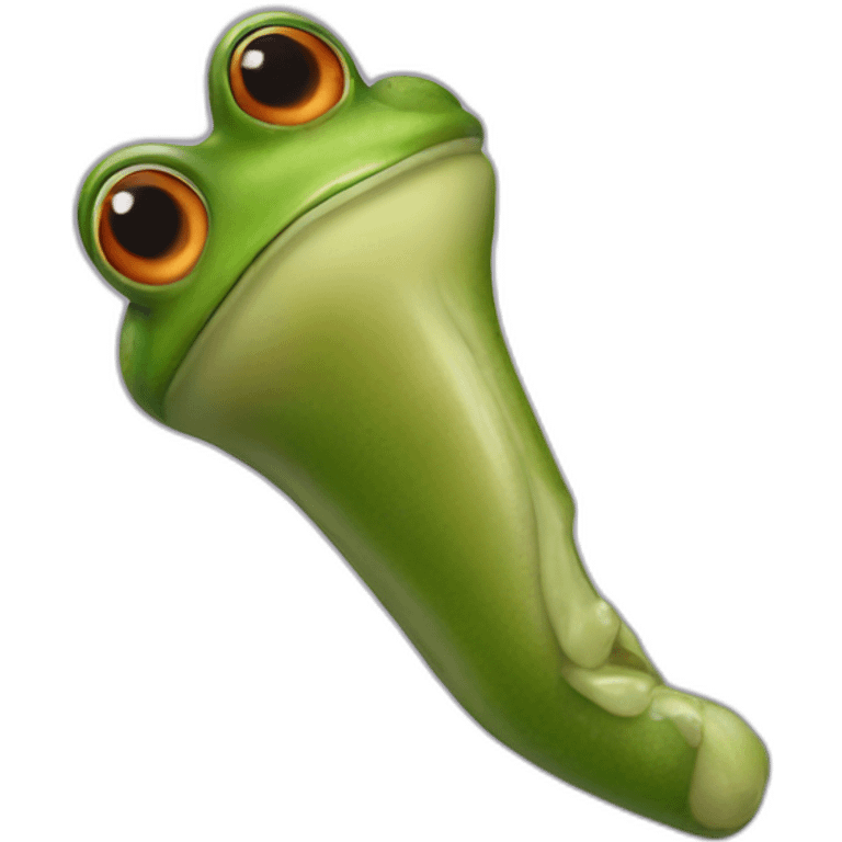 Frog leg emoji