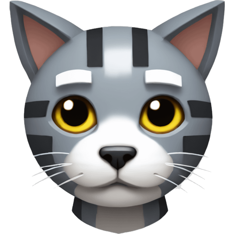 Minecraft cat emoji