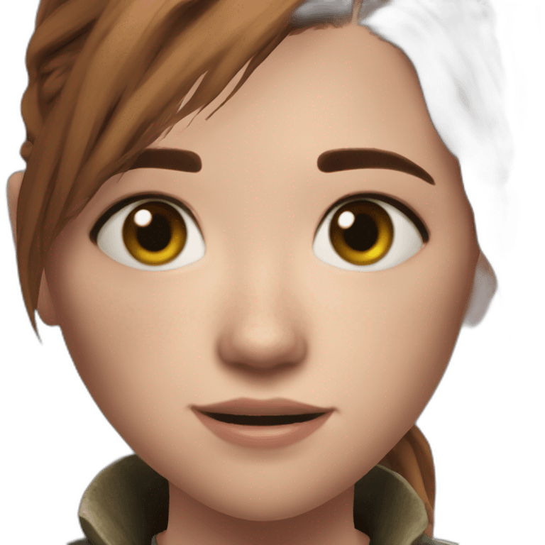 ellie williams from the last of us\ emoji