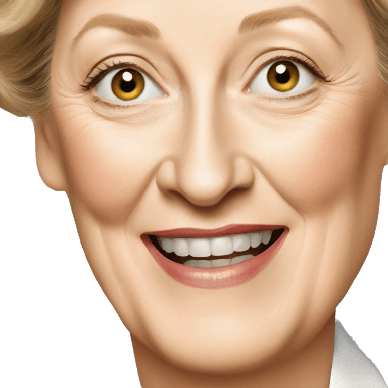 Meryl Streep emoji