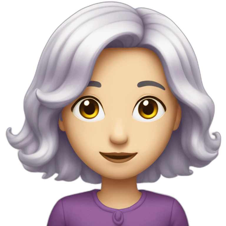 cœur violet emoji