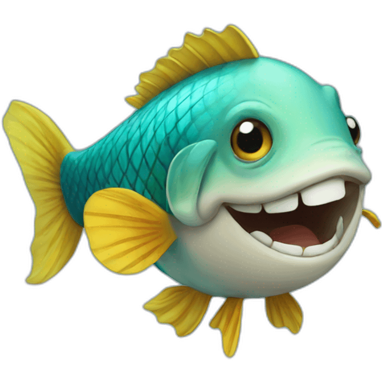 Smile Fish emoji