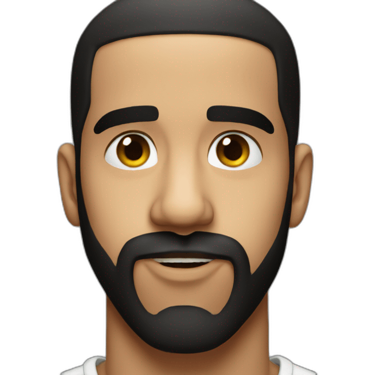 drake intrigued look emoji