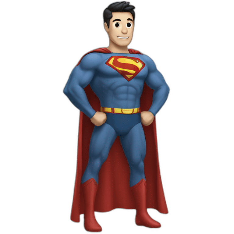 Super man emoji