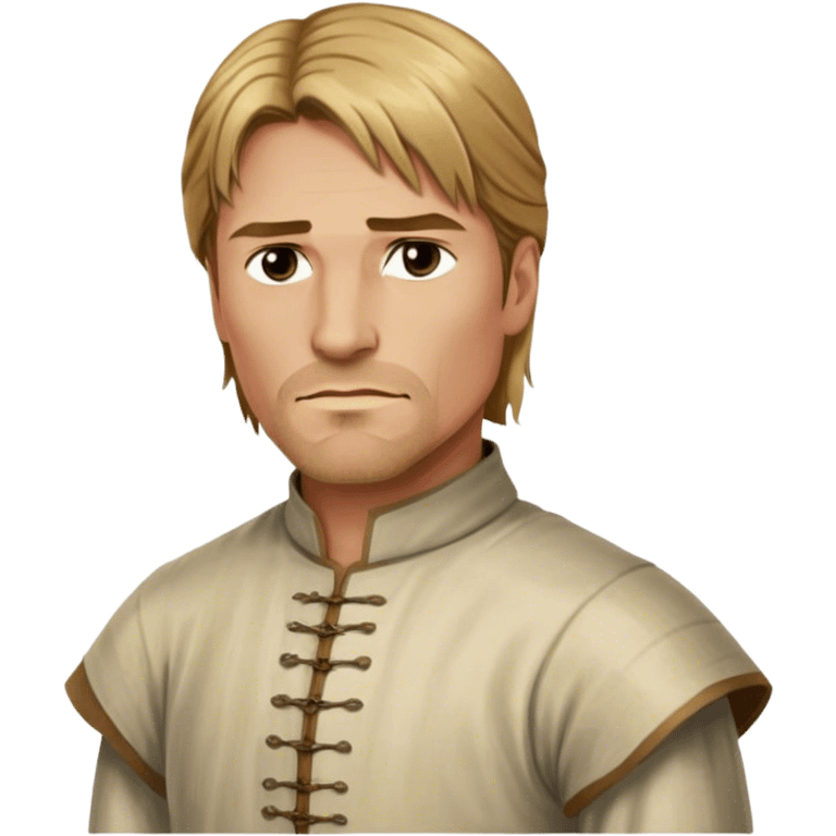 Jaime Lannister from game of thrones, cloth shirt emoji