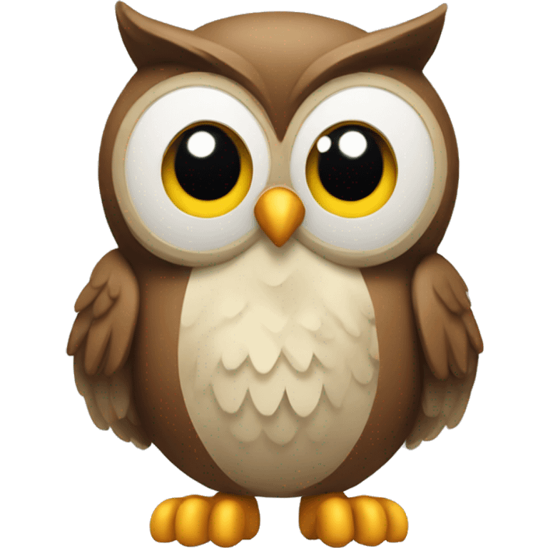 owl with thumb up emoji