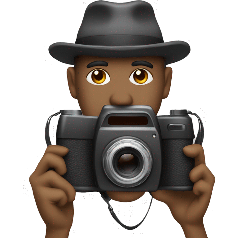 JZ  in hat with camera emoji