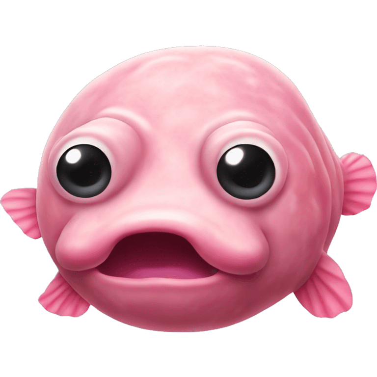 ugly pink blobfish emoji