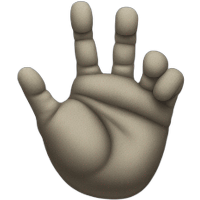 rock hand emoji