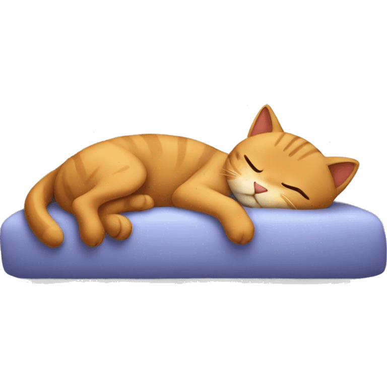 Gatto che dorme emoji