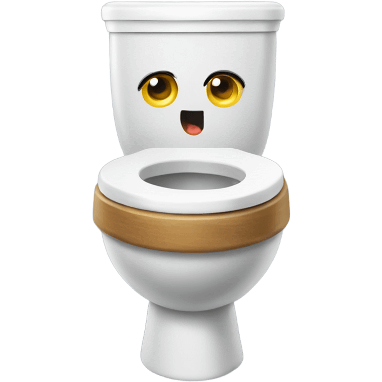 Mewing skibidi toilet emoji