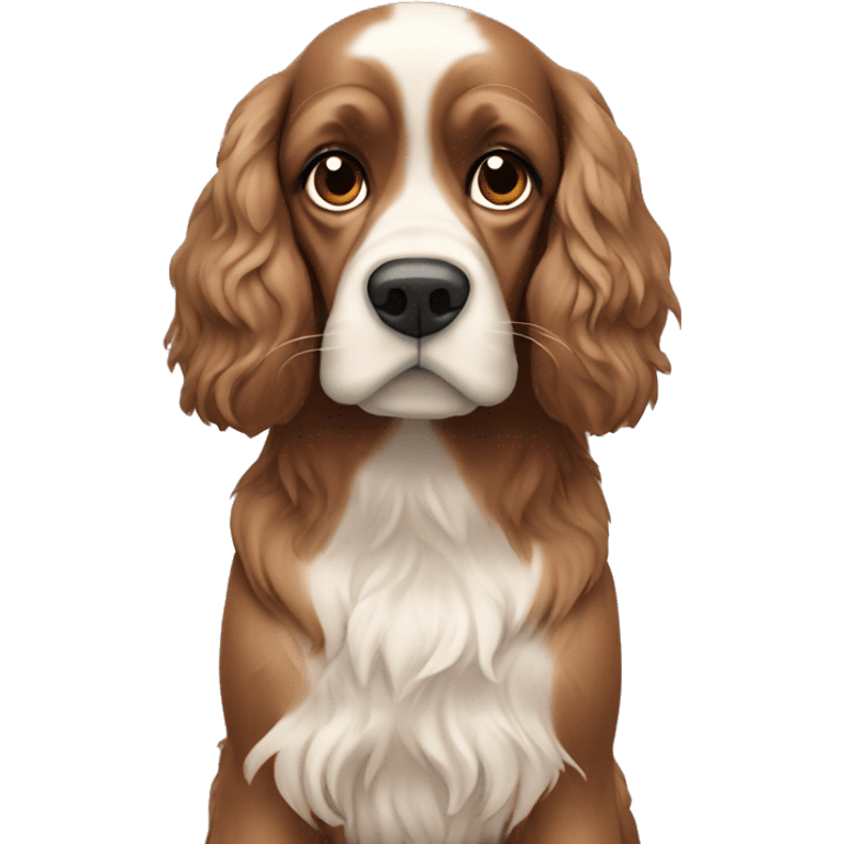 Create a coker spaniel  emoji