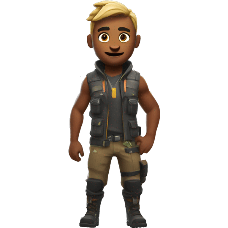 Fortnite Aura skin emoji