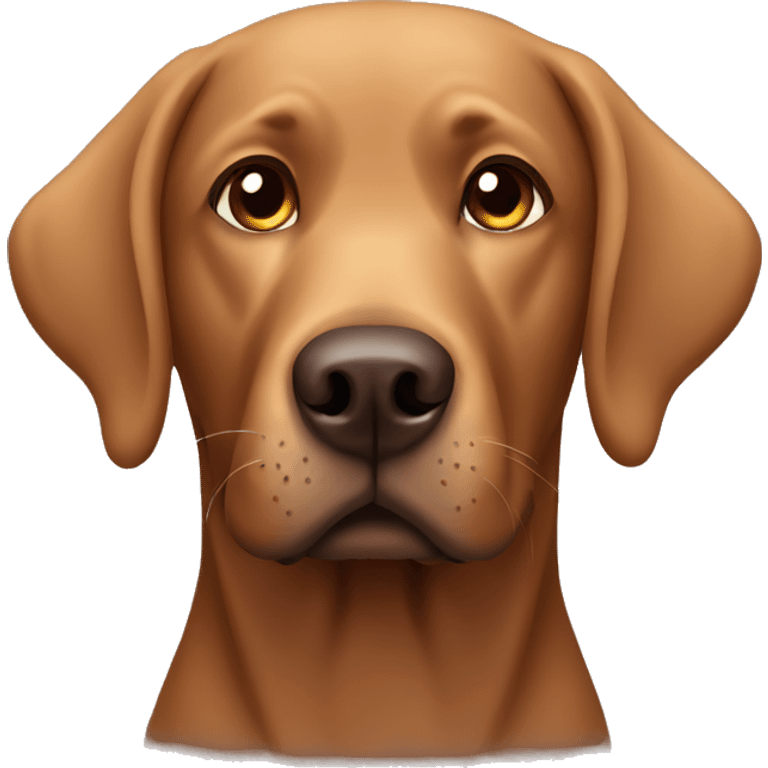 Brown Labrador emoji