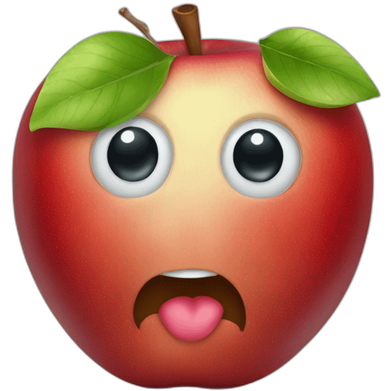 apple fruit emoji