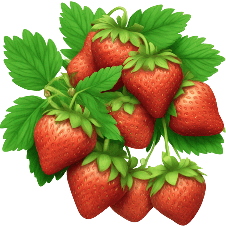 strawberry bundle emoji