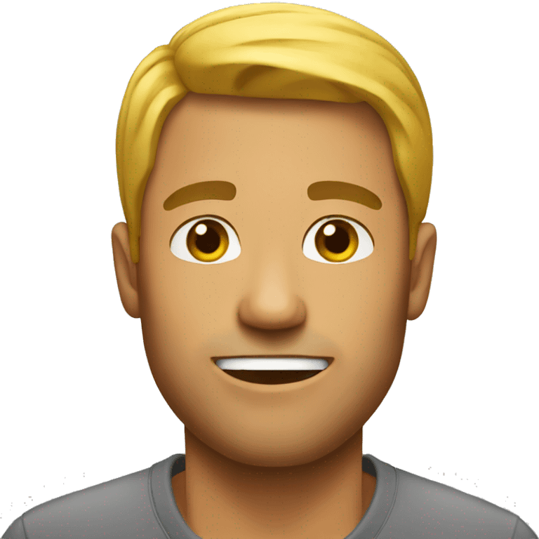 A Chad face emoji emoji