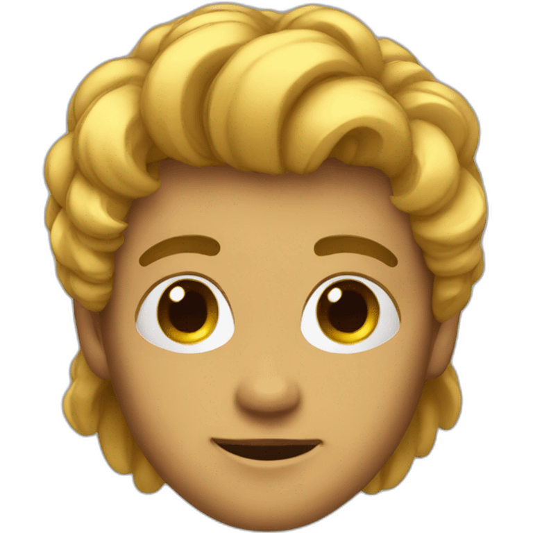 funk hair boy emoji