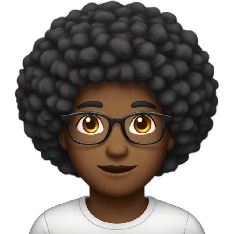 Afro emoji