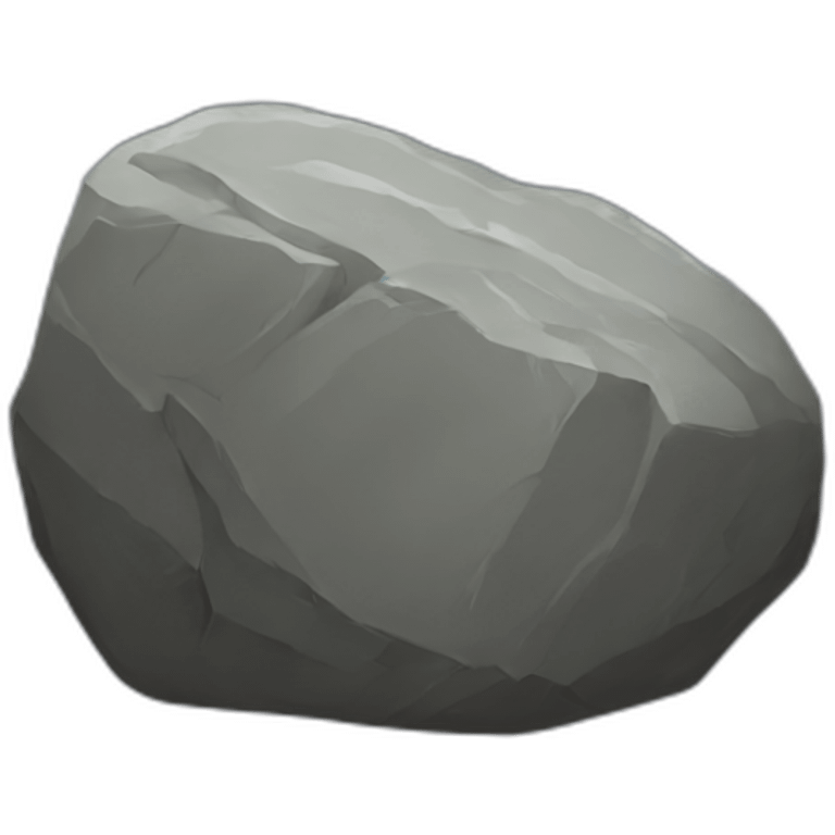 Rock emoji