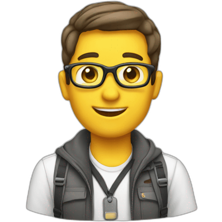 free tour guide emoji