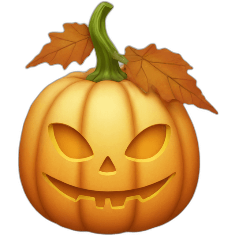 autumn pumpkin emoji