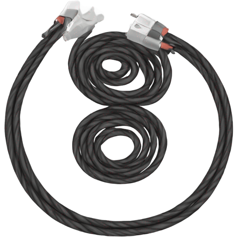 coil of electric cable emoji