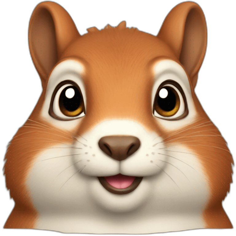 Fat squirrel emoji